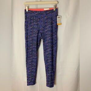 Everlast blue leggings size medium brand new with tags
